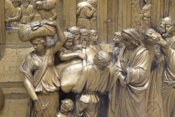 Ghilberti panel from the Baptistry