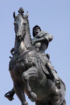 Statue by Bartolomeo Colleoni