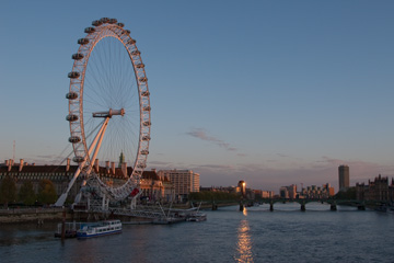 The Thames from Hungerford Bridge