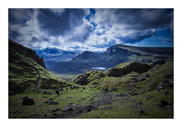 The Quiraing, Isle of Skye, Scotland - a long exposure