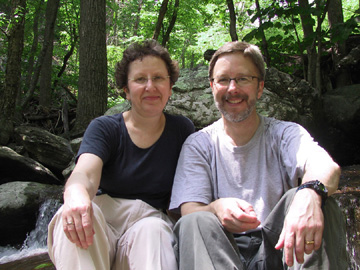 Steve & Elizabeth at Shenandoah National Park