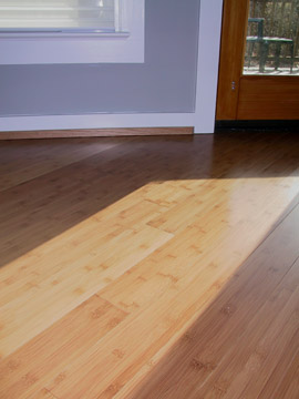 Bamboo flooring