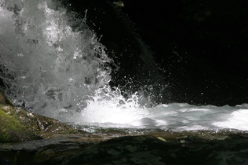 Water splash & sunlight